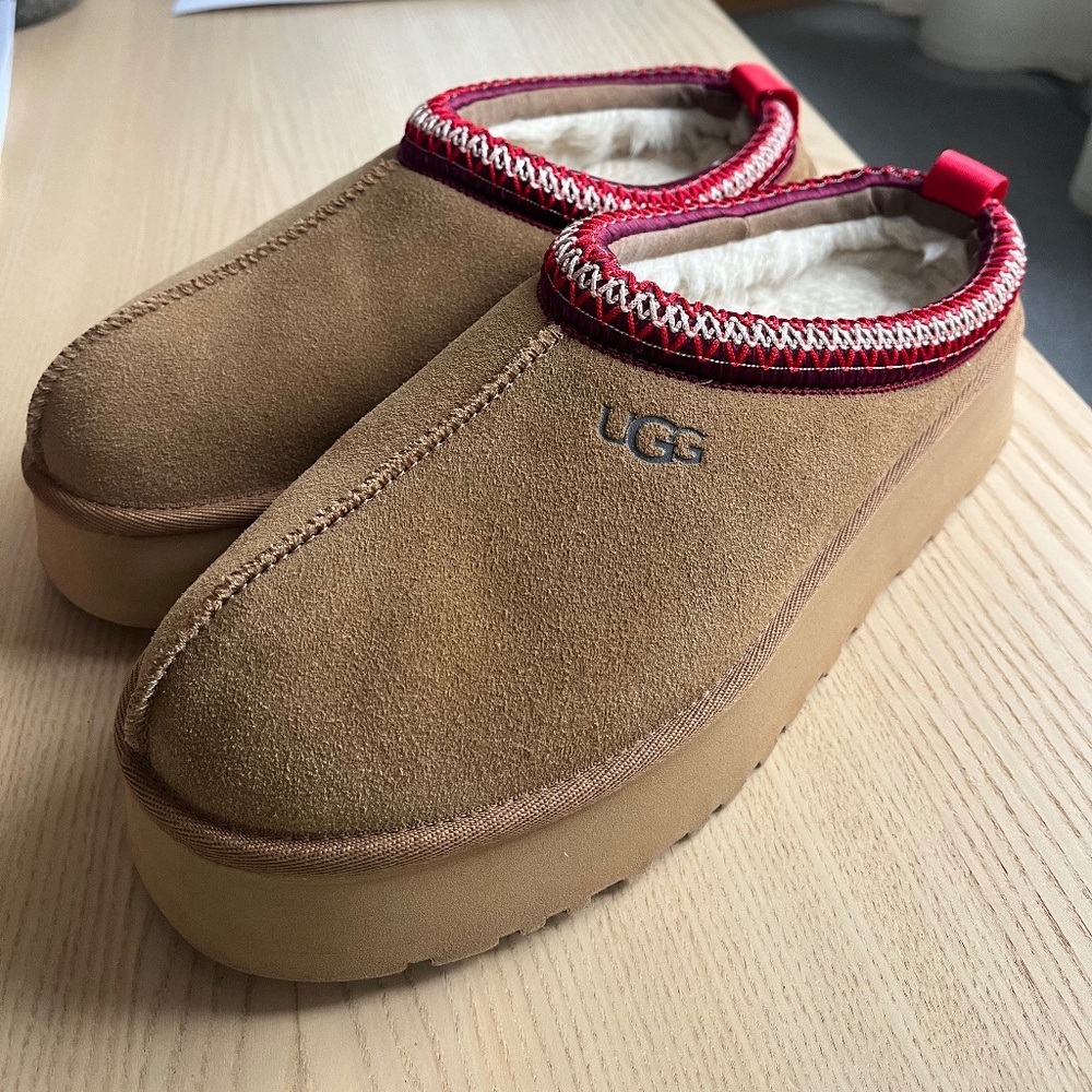 Women’s Ugg Chestnut Tazz platform slippers